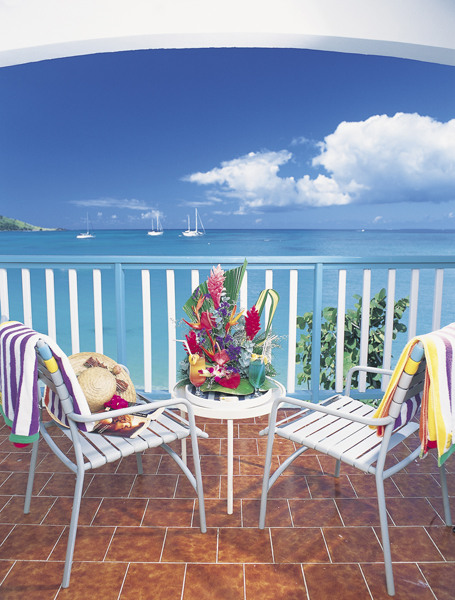 Grand Case Beach Club  balcon