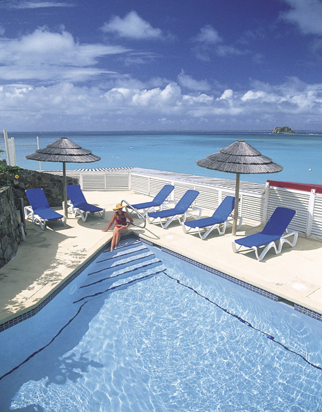 Grand Case Beach Club balcony