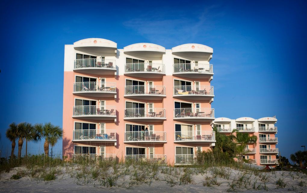 Beach House Suites entrance