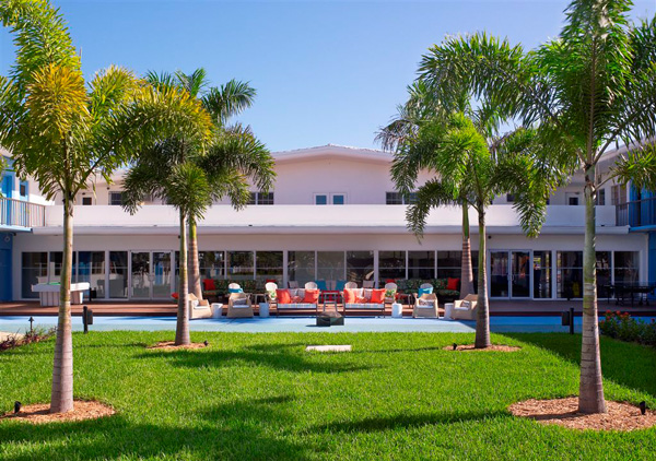 Postcard inn on the Beach lobby