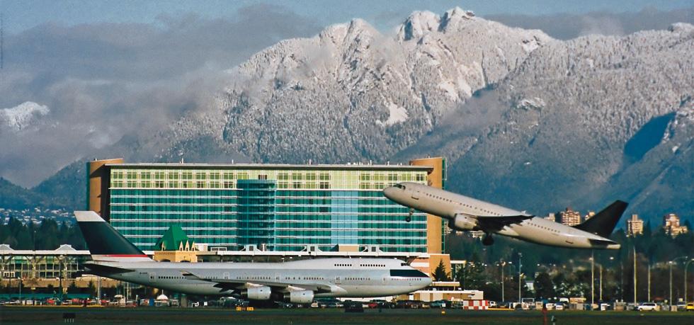 The Fairmont Vancouver Airport exterior