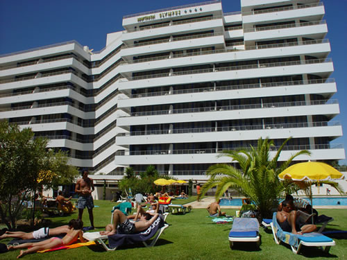 Hotel Luna Olympus exterior aerial