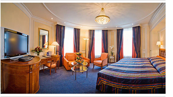 Schweizerhof Hotel room